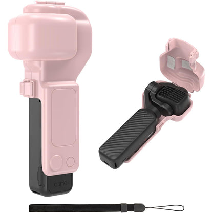 Protective Case for DJI Pocket 4 Pro with Lanyard - Pink