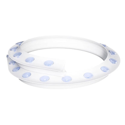 Silicone Suction Cup Shower Water Dam with Suction Cups