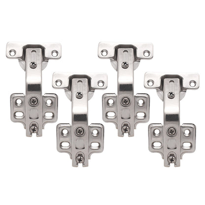 4 Pack 135 Degree Cold Rolled Steel Corner Cabinet Hinges