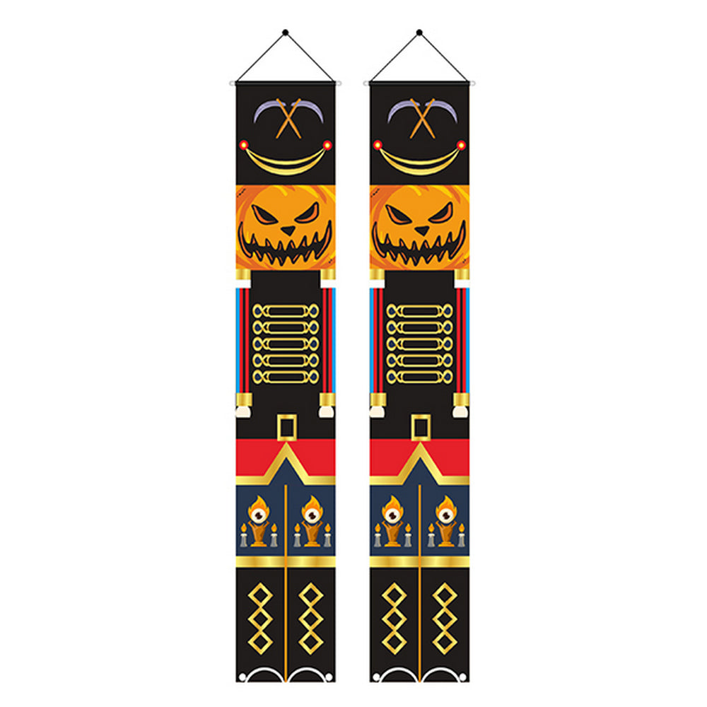 Pair of Halloween Door Hanging Banners