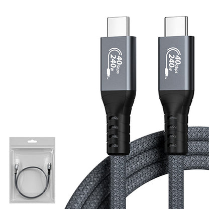40Gbps Double Ended USB Type C Data Cable for Laptops