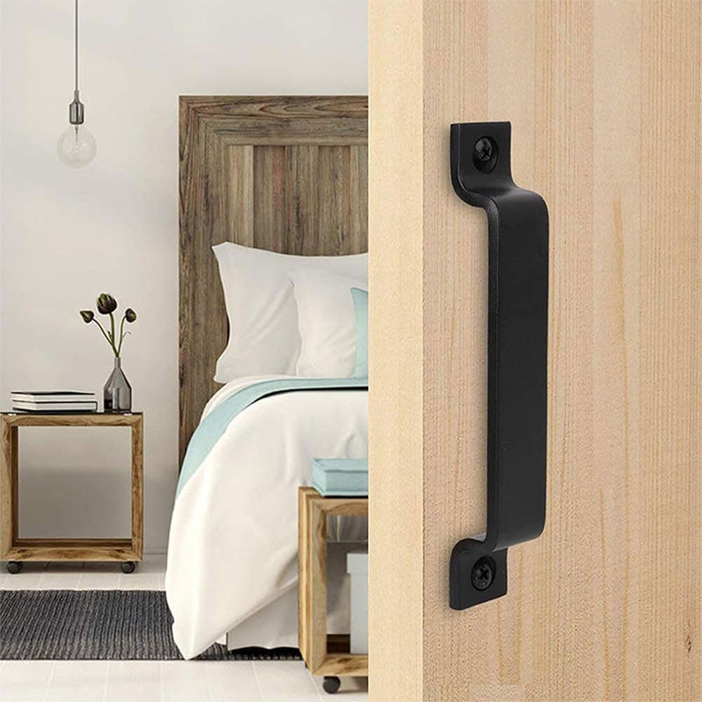 Iron Alloy Barn Door Handle Sliding Gate Handle For Garage Closet Drawer