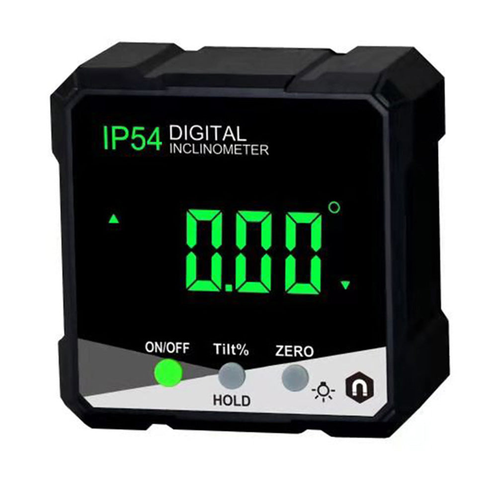 Digital Inclinometer with Metal Surface Attachment LCD Angle Finder with Backlight for Table Saws, Pipes & Vents