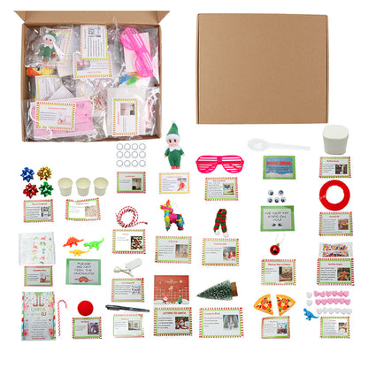 24 Days Christmas Countdown Calendars Elf Kit Xmas Blind Box