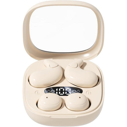 2 in 1 Side Sleeper Bluetooth Earphones Invisible Sleep Headphones-Beige