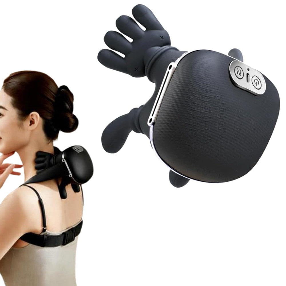 Neck Massager with Fingers Portable Hand Massager for Shoulder and Back Muscle