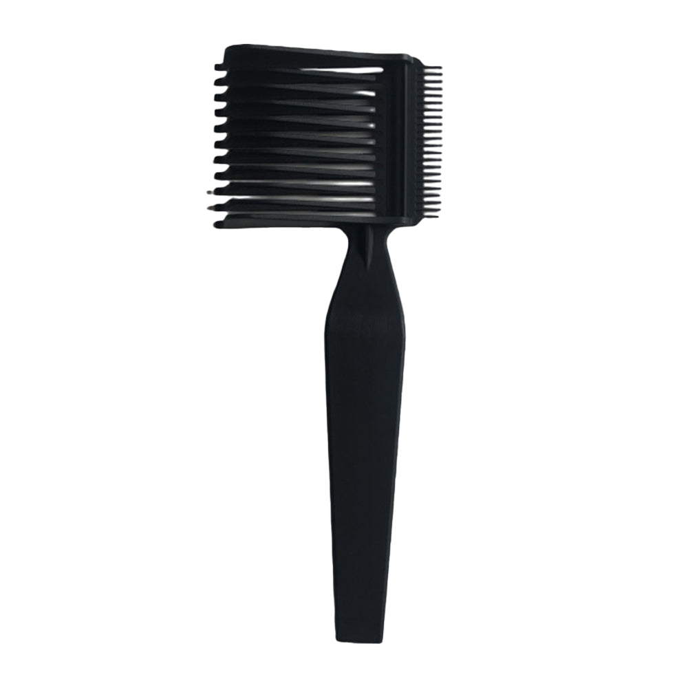 Barber Fade Combs Curved Positioning Comb Gradient Design Hair Styling Tool Black