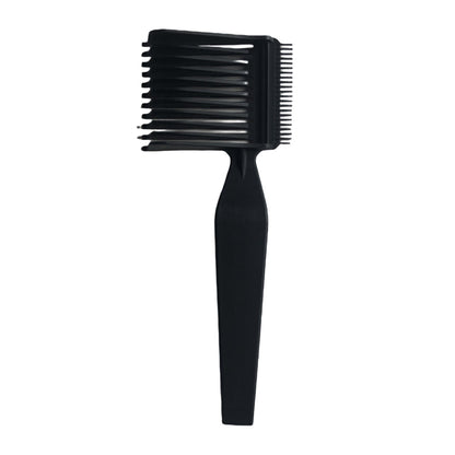 Barber Fade Combs Curved Positioning Comb Gradient Design Hair Styling Tool Black