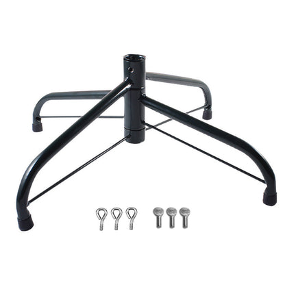 Metal Christmas Tree Stand with Folding Base Support for Artificial Holiday Tree