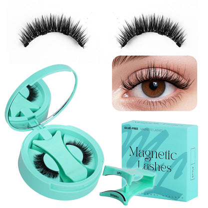 Reusable Magnetic Eyelashes Kit ââ‚?No Glue, Easy to Wear & Remove Style 1