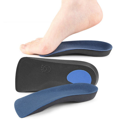 3/4 Support Insoles Orthotic Arch Flat Feet Plantar Fasciitis Arches Shoe Pad