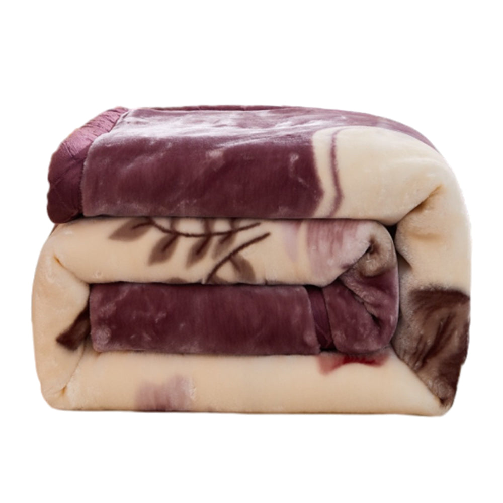 Soft Queen Size Blanket Double-Sided Winter Warm Quilt Throw Blanket Style 3