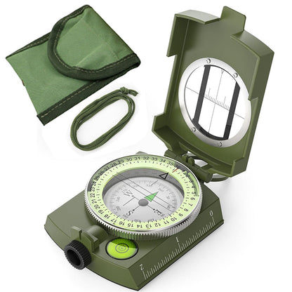 Lightweight Orienteering Compass with Strap Waterproof Compass Hiking Survival