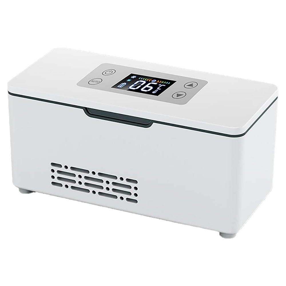 Rechargeable Mini Car Fridge Cooler Box Portable 12V Travel Cooler