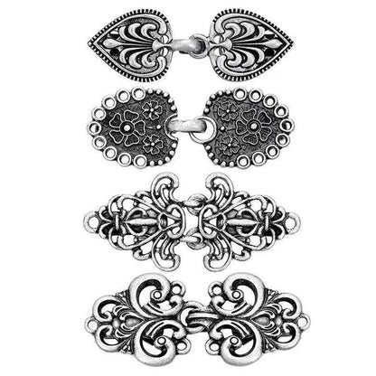 4 PCS Vintage Sweater Clips for Shawl Dress