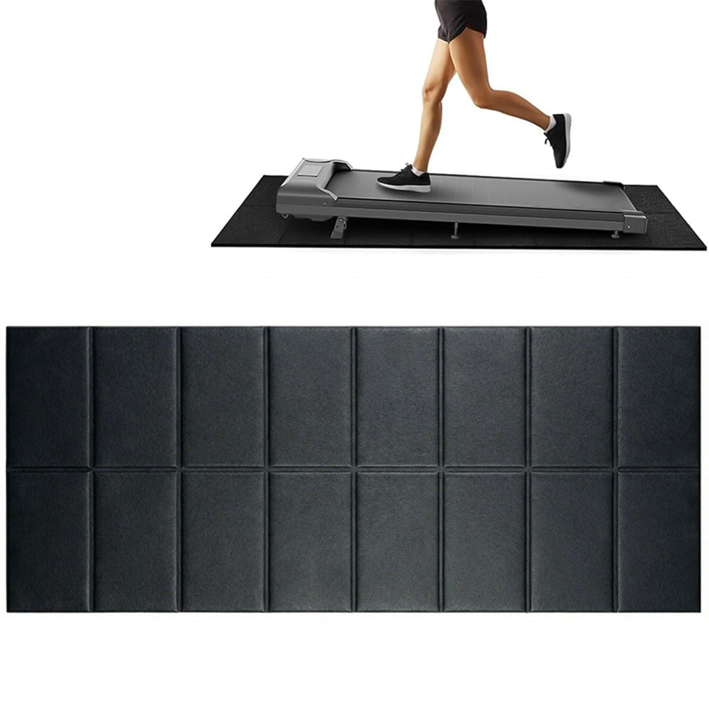 Non-Slip Walking Pad Foldable Treadmill Mat for Carpets Floors Protector