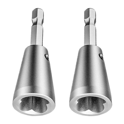 2Pcs Wire Twister Tools for Drill Wire Nut Twister Shank Cable Wire Twisting Tools