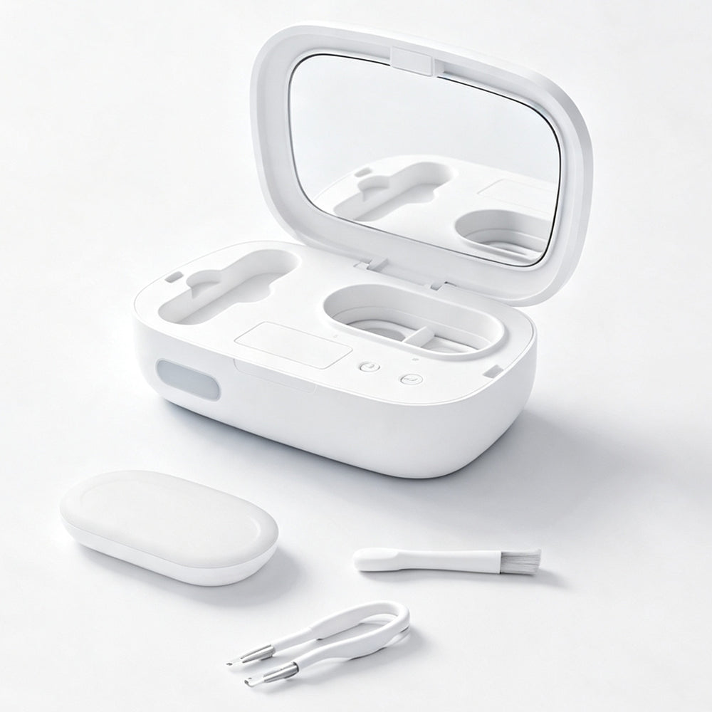 Ultrasonic Contact Lens Cleaner - White