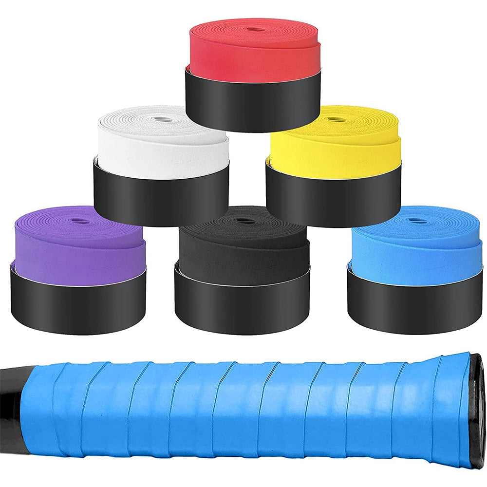 30PCS Racket Grip Tape Non-Slip Sweat-Absorbent Overgrips for Tennis & Badminton