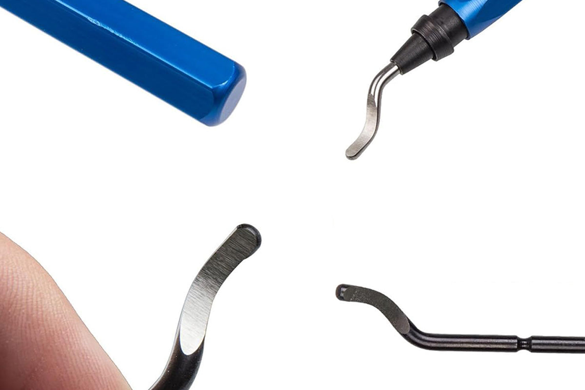 Deburring Tool with 10 High Speed Steel Blades Deburring Tool 3D Printing