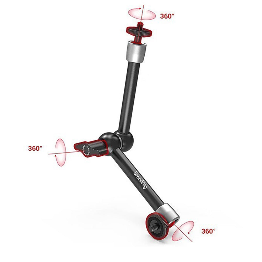 11 Inches Adjustable Articulating Arm  with Clamp for SLR Camera LCD Monitor