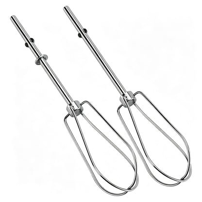 2 Pcs Mixer Beaters Compatible With KitchenAid W10490648 KHM2B
