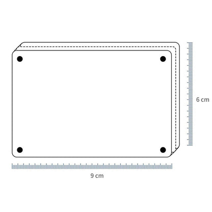 5Pcs Acrylic Fridge Frame Photo Picture Frames Clear Picture Display Holder