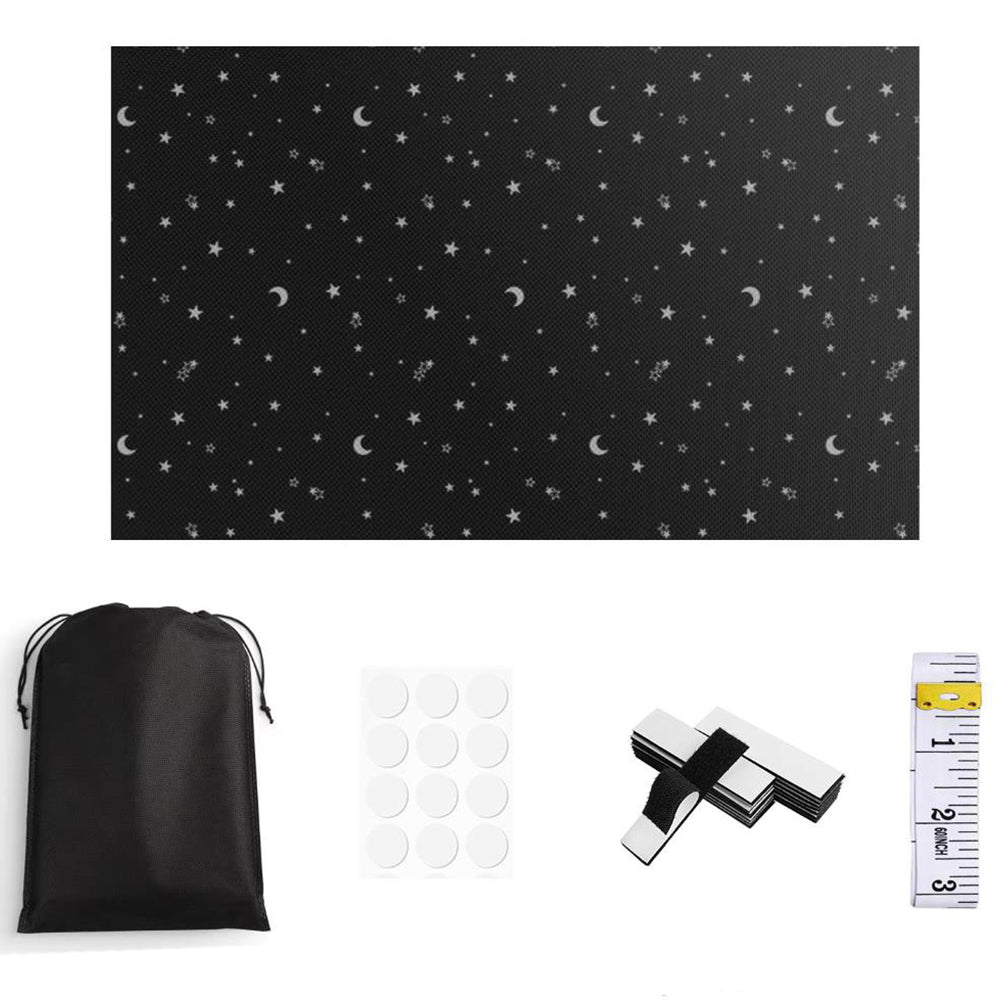 Travel Temporary Blackout Window Cover Blackout Curtains for Bedroom Dorm Room