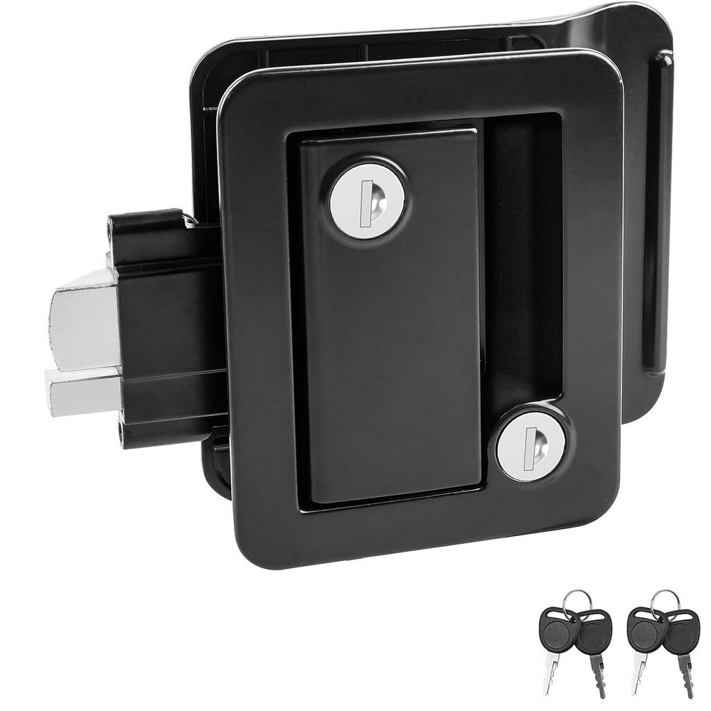 RV Door Lock with Paddle Latch Enclosed Trailer Door Latch Camper Trailer Lock
