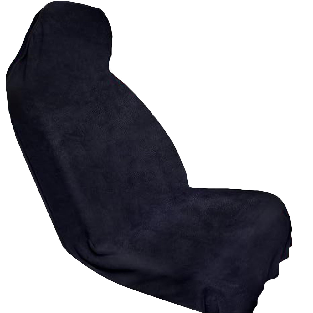 Universal Sweat Proof Seat Cover for After Gym Seat Protector-Black