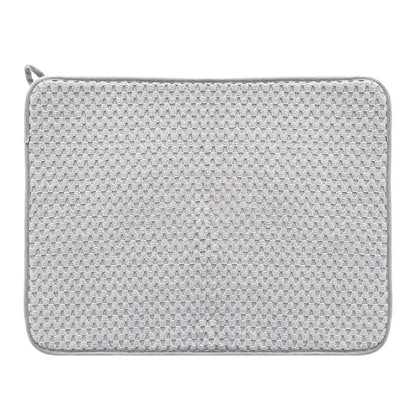 Microfiber Dish Drying Mat Quick Absorbent Dish Drainer Pad for Countertops