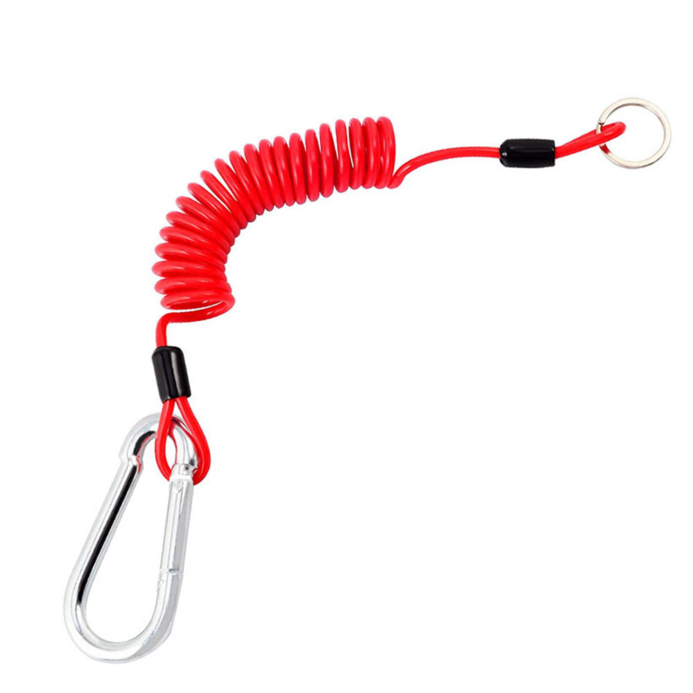 4FT Breakaway Trailer Brake Cable ââ‚?Stainless Steel with Spring Clip