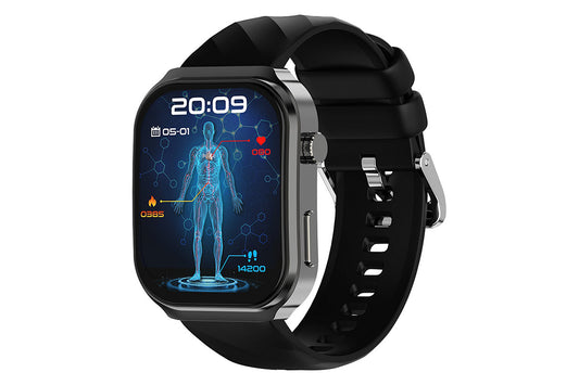Bluetooth Smart Watch 100+ Sport Modes Fitness Tracker Heart Rate Sleep Monitor -Black