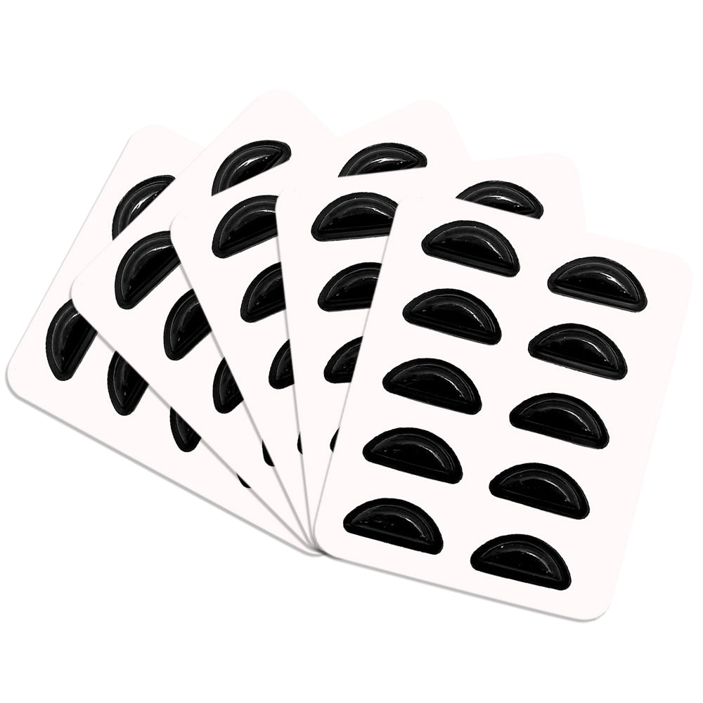 25 Pairs Eyeglass Nose Pads-Black