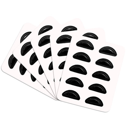 25 Pairs Eyeglass Nose Pads-Black