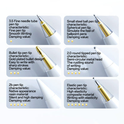 6Pcs Replacement Tips for Apple Pencil Pro Extra Tip for Apple Nibs 1st 2nd Pro