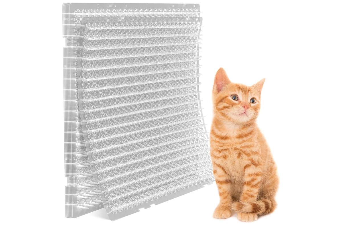 10PCS Cat Spike Mats Pet Training Mat Device Cat Deterrent Mat Set