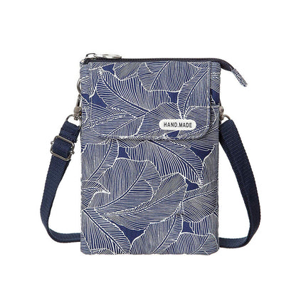Small Cross-body Cell Phone Case Shoulder Bag Purse Pouch Handbag for Women Girls Blue