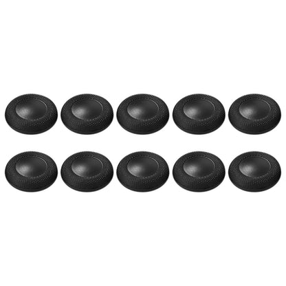 10 Pack TPU Thumb Grip Caps for PS4 and PS5 Controller Joysticks - Black