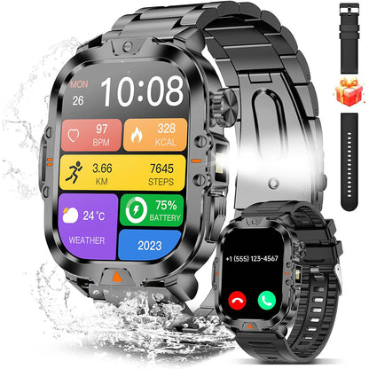 2.01in Smart Watch 100+ Sports Modes Fitness Smart Watch IP68 Waterproof Watch