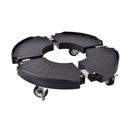 Adjustable Plant Caddy with Wheels Rolling Stand for Flower Pot