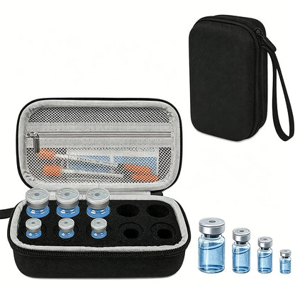 Insulin Vial Storage Case Waterproof Peptide Case for Fridge
