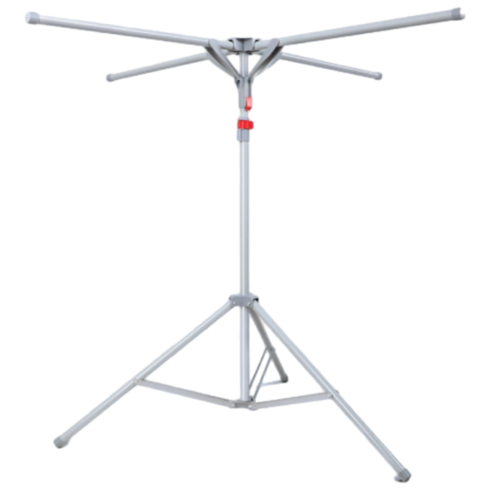 Portable Clothes Drying Rack Foldable Camping Tripod Clothes Hanger with Wind-resistant Hooks