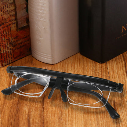 Flex Focus Adjustable Glasses Variable Focus Distance Vision Reading Eyeglasses Adjustable Unisex Glasses