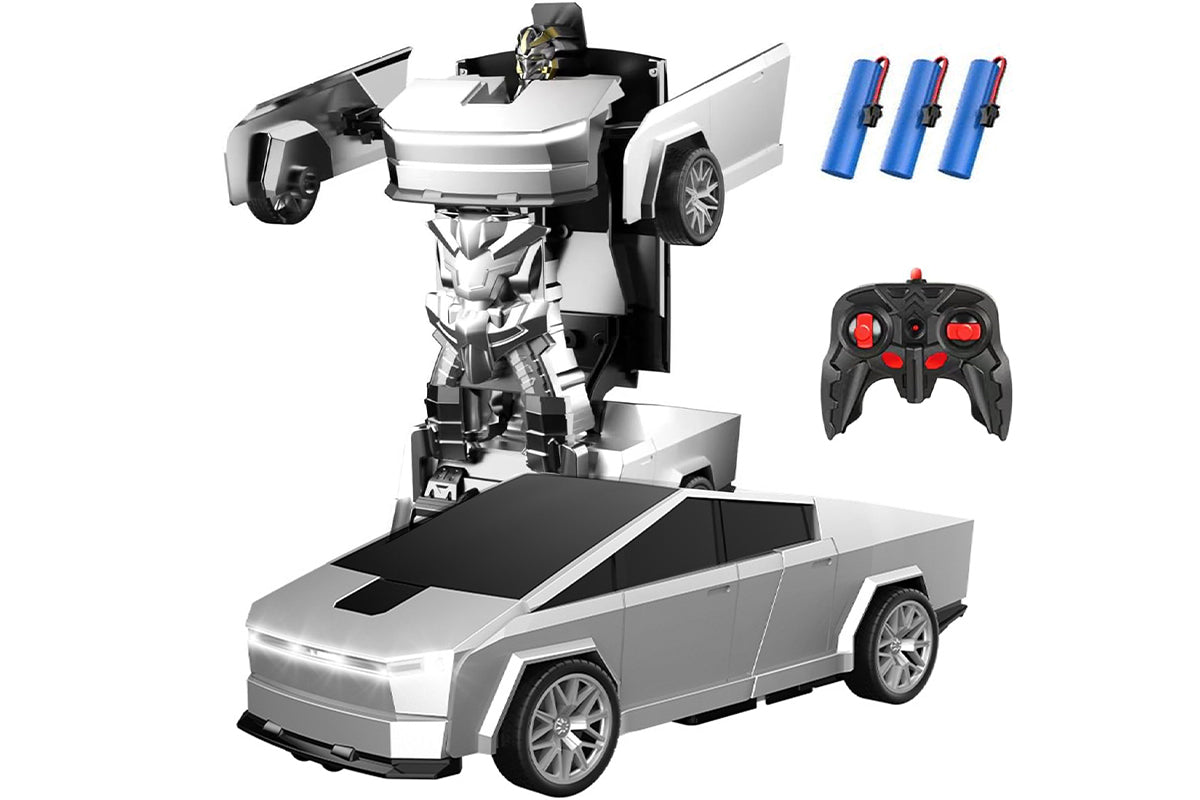 Transform Remote Control Cars Cyber Truck Remote Control Car with Light Effect-Tesla