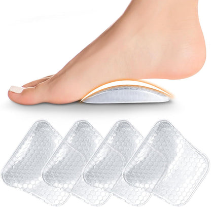 2 Pairs of Arch Support Inserts Women for Flat Feet Non-Slip Arch Support Pads