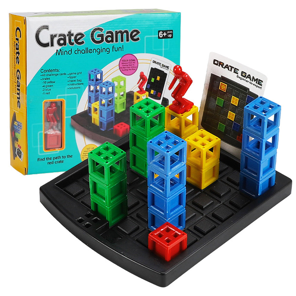 Jumping Box Game Chess and Card Toy Parent-Child Interactive Board Game Early Education Toys