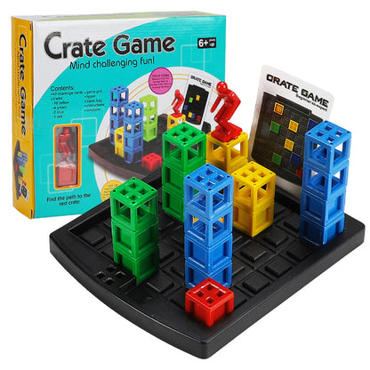 Jumping Box Game Chess and Card Toy Parent-Child Interactive Board Game Early Education Toys