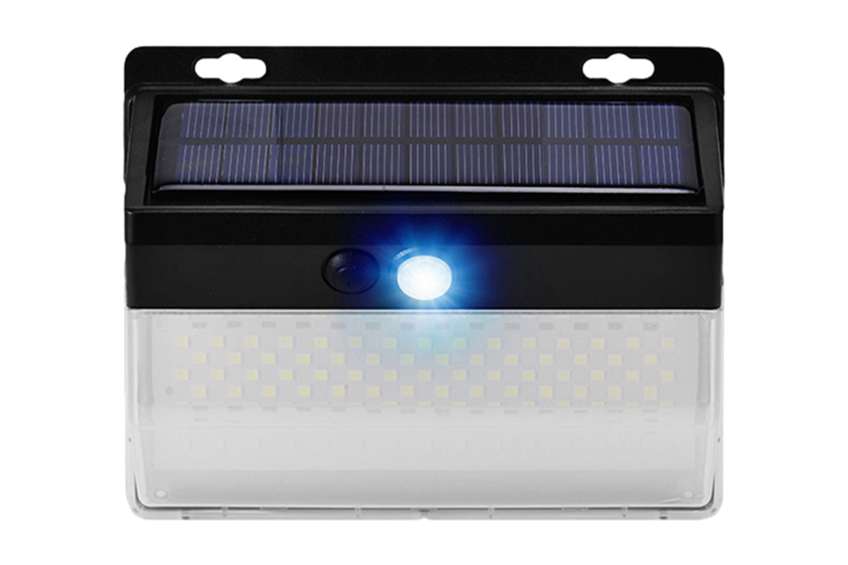 206 LED Solar Motion Sensor Outdoor Wall Garden Light