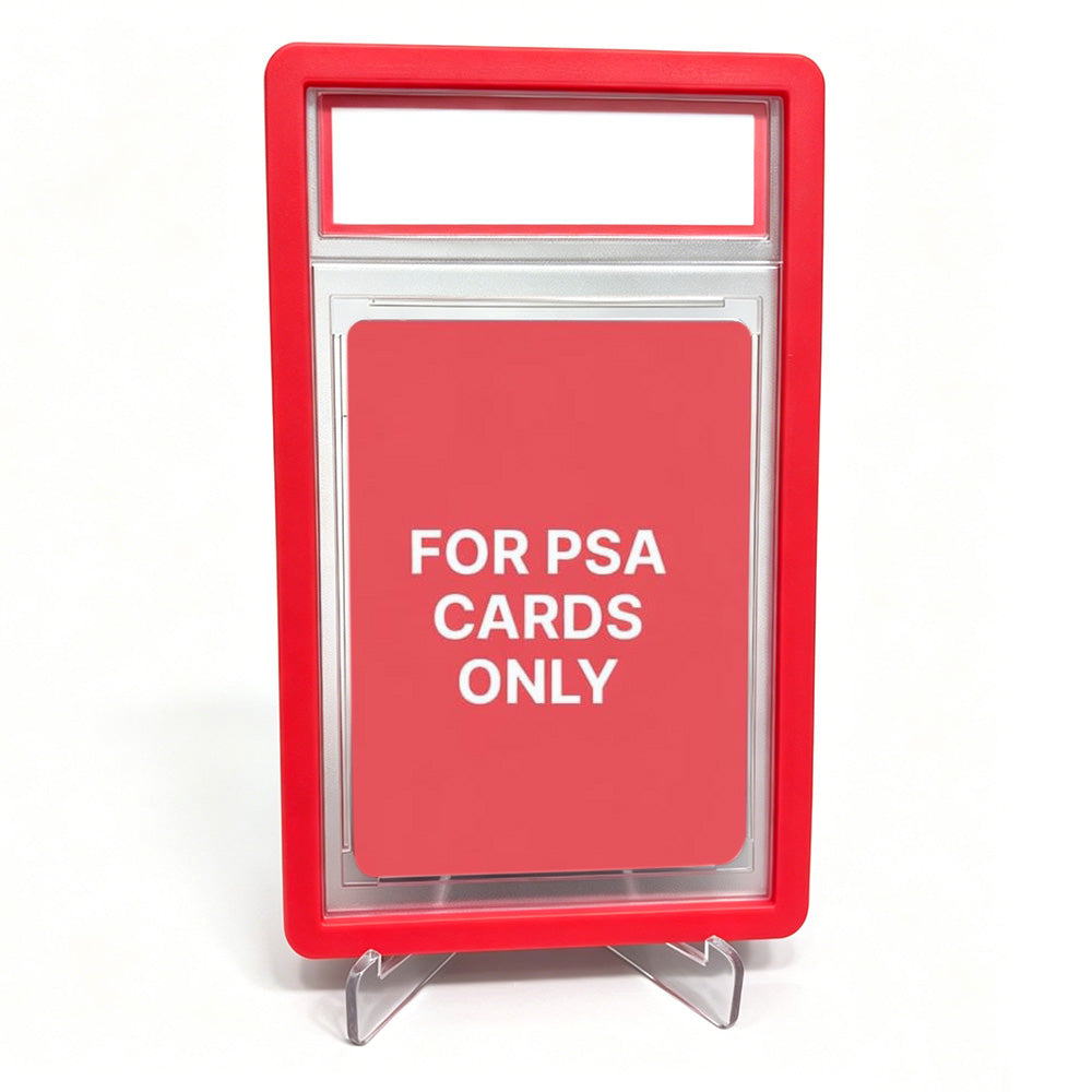Graded Card Protector Cover for PSA Card Cases Protective Sleeve-Red